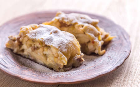 Apple strudelの写真素材