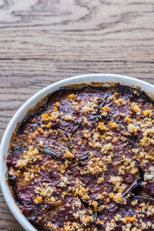 Parmigiana with eggplant