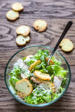 Caesar saladの写真素材