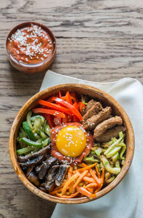 Bibimbapの写真素材