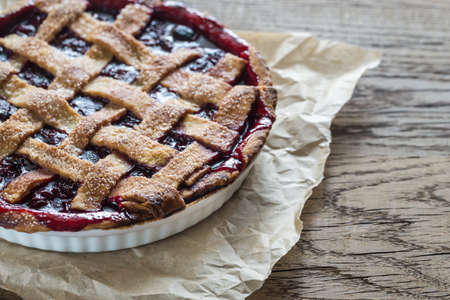 Cherry pieの写真素材