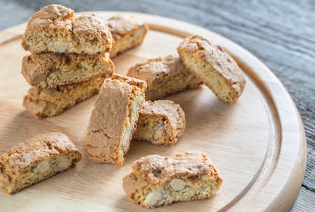 Cantuccini cookiesの写真素材