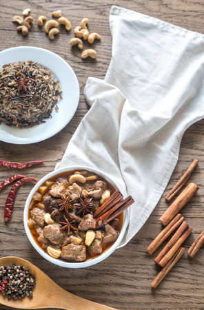 Massaman curryの写真素材