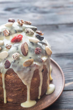 Homemade panettone