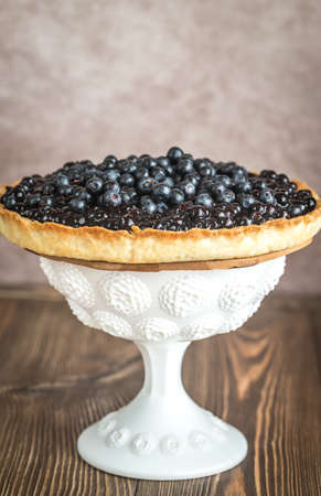 Blueberry tartの写真素材
