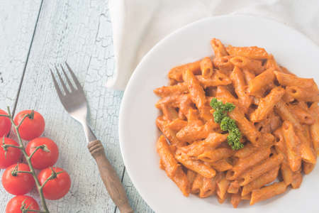 Penne Alla Vecchia Bettolaの写真素材