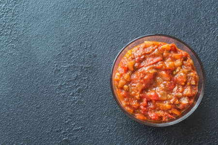 Bowl of arrabbiata- Italian pasta sauce
