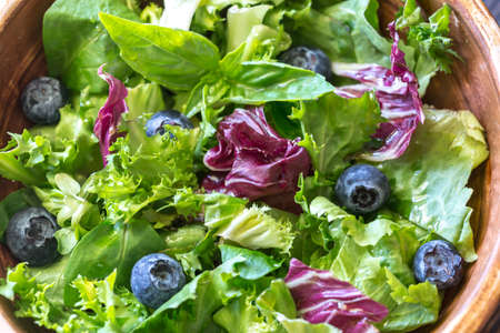 Salad mix close upの写真素材
