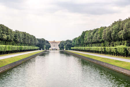 The Royal Palace of Caserta - former royal residence in Caserta of kings of Naplesのeditorial素材