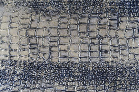 Metal surface with a decorative pattern in the form of squares of different sizes, backgroundの写真素材