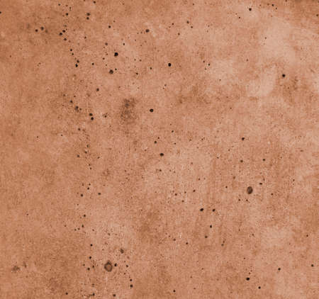 Smooth concrete slab surface with many small holes