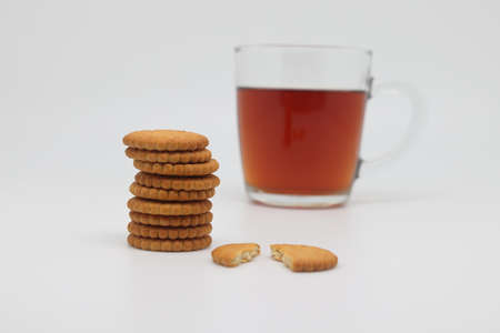 a cup of tea and cookies, food and drink, breakfast table, dessert table, calorie counting, diet