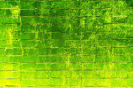 Red white wall background. The texture of the old brick wall is horizontal. brick background....