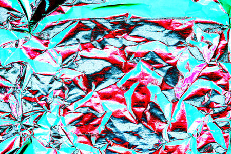 crumpled silver foil shiny background, crumpled silver foil shiny background texture surface,...