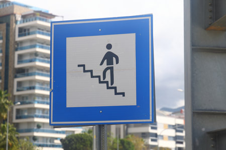 road signs, traffic sign, traffic rules in Turkeyの写真素材