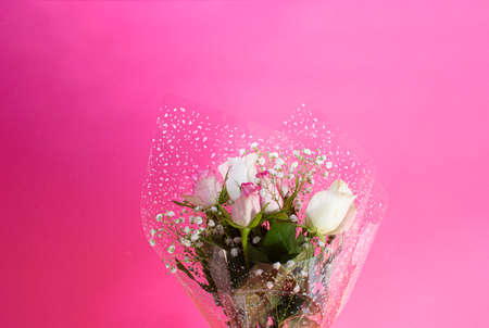 a bouquet of flowers of different colors