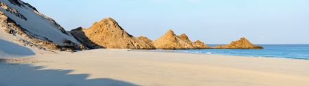Yemen  Socotra island  Panorama of Detwah Lagoon の写真素材