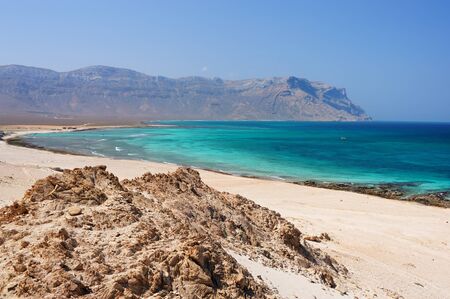 Seascape of Socotra island, Yemen.の写真素材