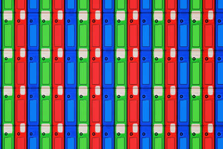 Extreme close up of a mobile LCD screen.の写真素材