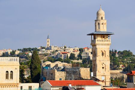 The old city of Jerusalem, Israel.