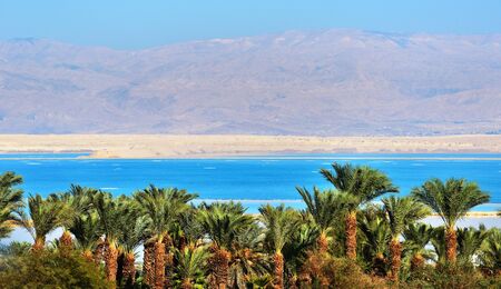 Fantastic view of the Dead Sea in Israel.