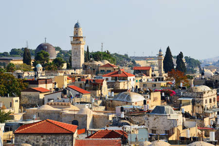 The old city of Jerusalem, Israel.