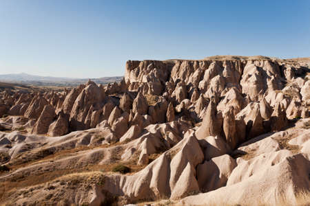 Strange stone formations, Cappadocia, Turkey