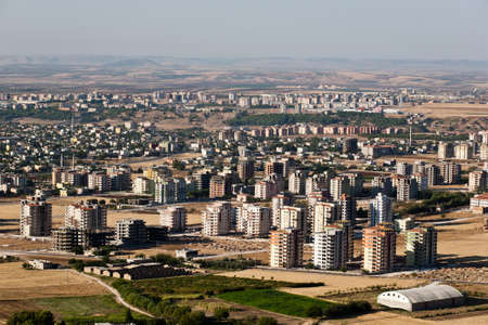 Panoramic view of the Adiyaman, Turkey の写真素材