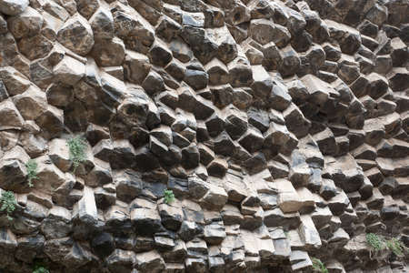 Beautiful basalt rocks called Symphony of Stones  Armenia 