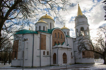 Ancient Catherine's Church - Kiev Patriarchate Orthodox Church. Architectural monument of national...