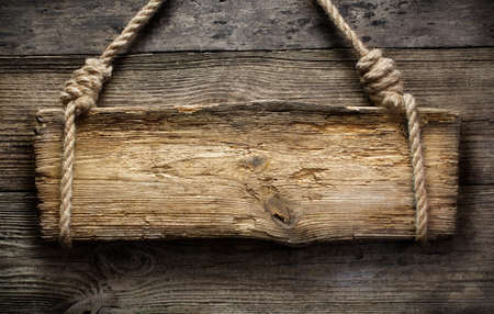 Old wooden boards on wooden backgroundの写真素材