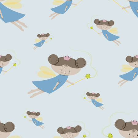 Little fairy wand. vector illustration.のイラスト素材