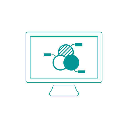 Blackboard icon. Education icon. Presentation board icon. Chart board icon. Business icon.の写真素材