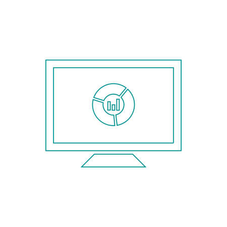 Blackboard icon. Education icon. Presentation board icon. Chart board icon. Business icon.の写真素材
