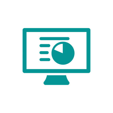 Blackboard icon. Education icon. Presentation board icon. Chart board icon. Business icon.の写真素材