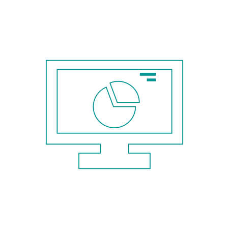Blackboard icon. Education icon. Presentation board icon. Chart board icon. Business icon.の写真素材