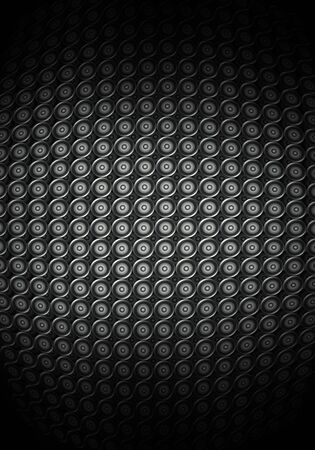 abstract music dark sound speakers for party eventsの写真素材