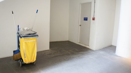 Shopping mall cleaning equipment.の写真素材