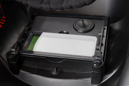 welding helmet from the inside, eye protection glass auto-darkening systemの写真素材
