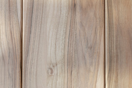 Wooden boards, a board with a seamed edge for building a house and interior decoration, on an isolated whiteの写真素材