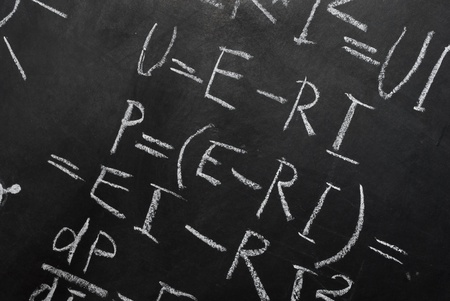 Mathematical equation の写真素材