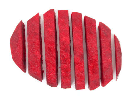 Beetroot slicedの写真素材