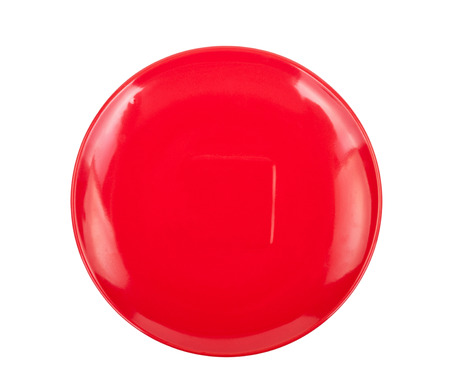 Red saucer