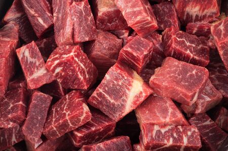 beef meat slicedの写真素材