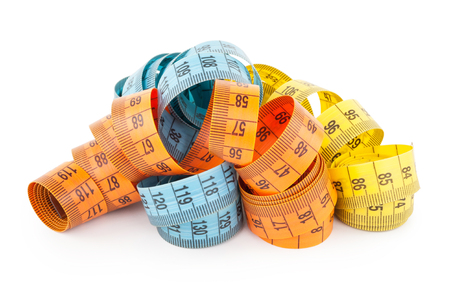 Measuring tapesの写真素材