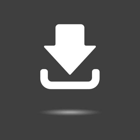 Download icon.のイラスト素材