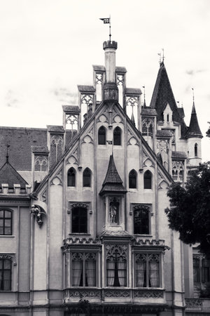 Grafenegg Castle in the Krems-Land district of Lower Austriaのeditorial素材