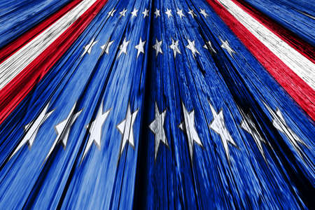 4th of July, Independence Day background with blue and red color and white stars