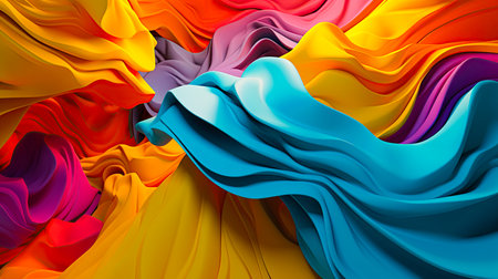 Abstract colorful background. Ai generative illustrationの素材