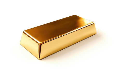 Gold bars. Golden bullions. Treasure and Finance concept. Ai Generativeの素材